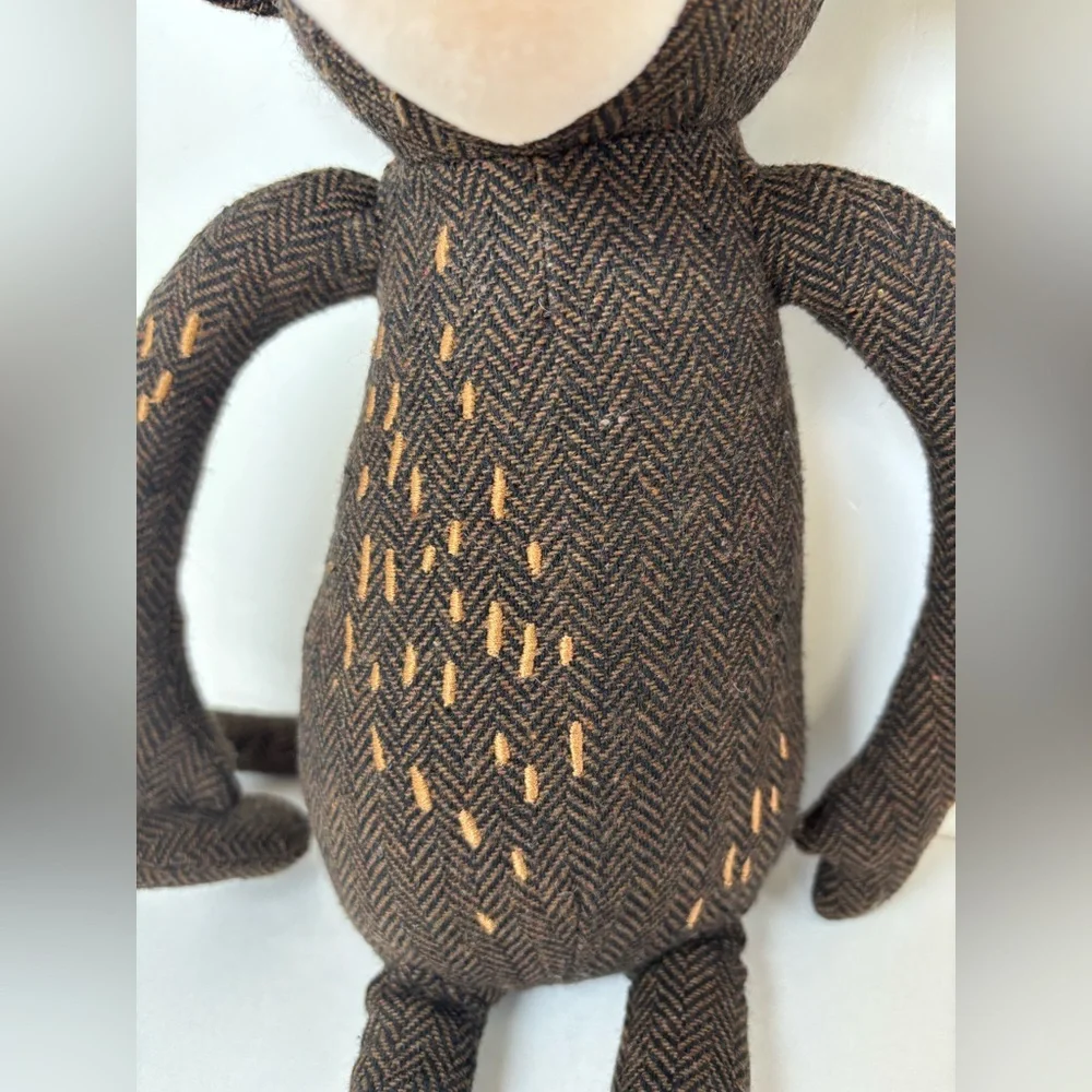 Pillow Fort Brown Figural Plush Monkey Throw‎ Pillow Toy Target